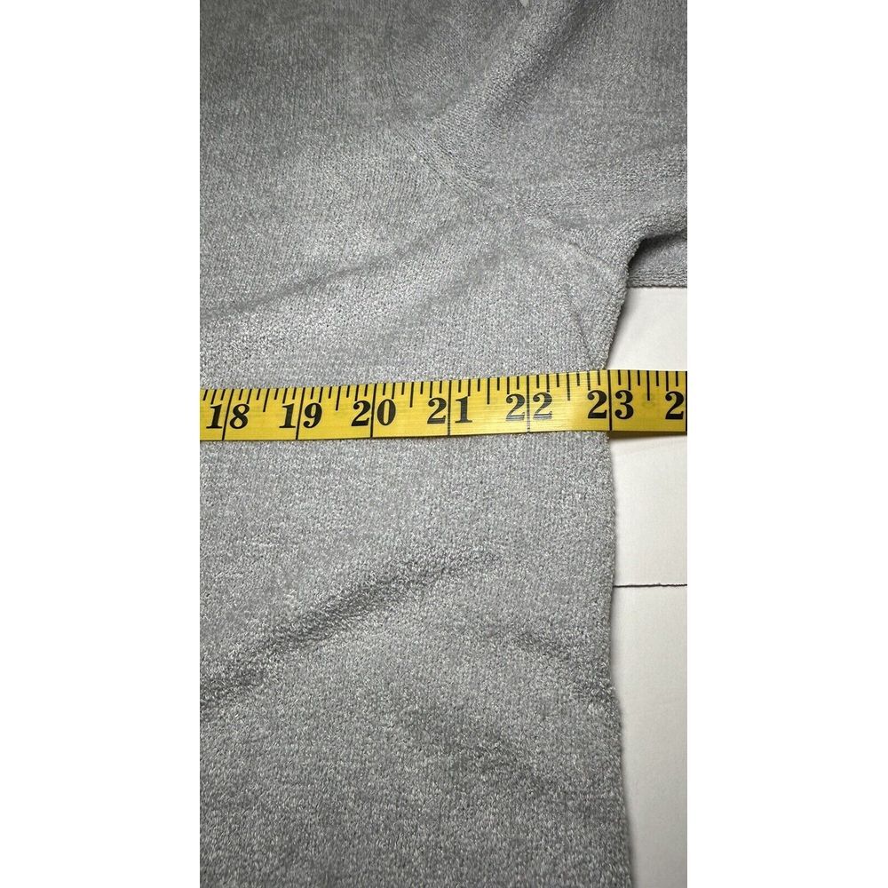 J JILL Grey sweater pullover size 1X Super Soft stretchy Comfy Casual - Picture 5 of 9